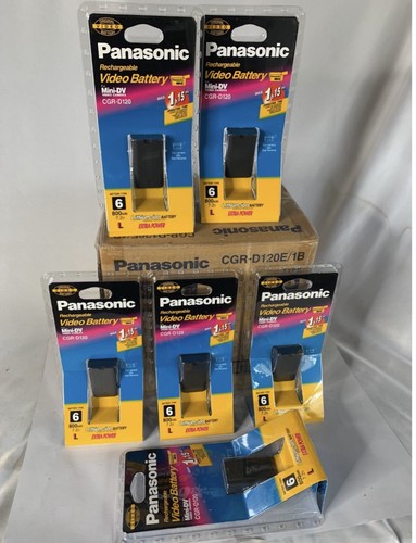 Panasonic cgr d120 akku - 6x,